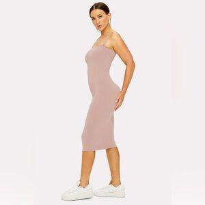 Yitty Convertible Sculpting Shapewear Dress in Color Mink Me